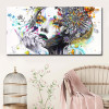  Beautiful Flower Girl Painting Canvas Wall Art Posters Print Pictures For Bedroom Home Decoration No Frame Discount Dropshiping