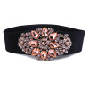 new fashion belts for women  elastic band  waistband rhinestone female free size 