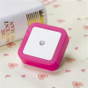 1PC CHENGYILT newest Light Sensor Control Night Light Mini EU US UK Plug Novelty Square Bedroom lamp For Baby Gift