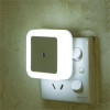 1PC CHENGYILT newest Light Sensor Control Night Light Mini EU US UK Plug Novelty Square Bedroom lamp For Baby Gift