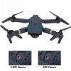 2.4G 4CH 6-Axis Gyro Hover HD RC Quadcopter Drone with WIFI Camera Foldable Drone FPV RTF brings you real flying experience