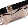 Women Metal Hollow Out Waist Belt Fashion Bow Female Waistband Design Style Lady Fashion Belts For Women