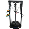 HE3D K200 dual heads delta 3d printer kit autoleveling full metal extruder hotend with heatbed- support multi material