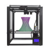 ZONESTAR Dule Three Extruder Mix Color Full Metal Large Aluminum Frame 3D Printer DIY Kit Auto Level Optional Laser Engraving 