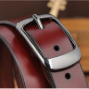 2017 new Women's strap genuine leather casual all-match Women brief leather belt women's strap belt  students pure color belts