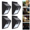 Rechargeable Solar Power LED Wall Light PIR Motion Sensor Outdoor Waterproof Garden Yard Street Path Home Security Lamp