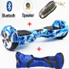 Self Balance Scooter Hoverboard Two Wheel 6.5 Inch Electric Scooter with lights Bluetooth Speaker Carry Bag 