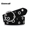 Goowail 2017 new fashion gommet belts for women pu Leather female strap for ladies jeans accessories