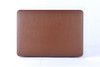 Newest Fasion PU Leather Rubberized Hybrid Hard Case Laptop Shell Cover For Macbook Air 11" 13" Pro 13" 15" Retina 12" 13"15"