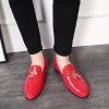 Yomior Men Casual Shoes Fashion Slip-On Business Banquet Oxfords Sexy Rivet Flats Formal Dress Wedding Shoes Zapatilla Hombre