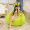 Inflatable Air Sofa for Baby Adults Flocking PVC Lazy Sofa in Living Room Office Removable Outdoor Bean Bag Pouf for Camping