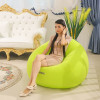 Inflatable Air Sofa for Baby Adults Flocking PVC Lazy Sofa in Living Room Office Removable Outdoor Bean Bag Pouf for Camping