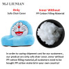  M.J LIUNIAN Baby Kids Children Seats Sofa Newest Bean Bag Chair Children Plush Toys Without PP Cotton Filler Only Cover 50CM Big