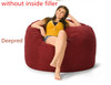 BEAN BAG chair for adult lazy beanbag COVER only supply ,without the inside filler