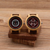 2017 BOBO BIRD Brand Women Bamboo Watches 37mm Wood Ladies Wristwatches Female Clock Lady Quartz Watch relogio feminino