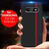 For Samsung S10 Plus Case Original CENMASO Fiber Leather Protect Cover for Samsung Galaxy S9 Plus Case S9 S10 Lite S10e Case