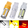 2pcs T20 W21/5W 7443 7440 W21W 5630 33SMD LED Car Brake Light White Red Yellow DC 12V 800LM Turn Reverse Lamp