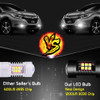 2pcs 1200Lm T20 W21W LED W21/5W LED WY21W 7440 7443 LED Bulb T25 3157 3156 p27/7w Car Brake Reverse Light 12V Lamp Turn Signal