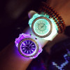 Luminous LED Sport Watches Women Quartz Watch ladies Women Silicone Wristwatches glowing