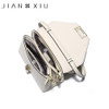 JIANXIU Brand Women Messenger Bags Litchi Grain Cowhide Shoulder Crossbody Genuine Leather Bag 2018 Fasion Female Small Tote Bag
