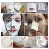LANBENA Unisex Blackhead Remover Nose Face Mask Pore Strip Black Mask Peeling Acne Treatment Black Deep Cleansing Skin Care