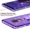 Soft TPU Phone Case For Samsung Galaxy S9 S8 A7 A6 A8 Plus 2018 Note 9 8 S7 Luxury Plating Bling Diamond Silicone Back Cover