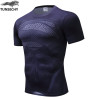  New 2017 TUNSECHY brand Captain America civil war 3 new characters model man fitness compressed T-shirt 