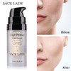 SACE LADY Primer Makeup Oil Control Matte Make Up Face Base Cream 24K Gold Professional Pores Foundation Primer Cosmetic