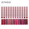 O.TWO.O 12 colors High Quality Velvet Matte lipstick Long Lasting Lips Makeup Waterproof Easy to Wear Matte Liquid Lip Gloss