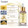 Yoxier Makeup Base Moisturizing Essence15ml Face 24k Gold Elixir Oil Control Professional Matte Serum Brand Foundation Primer