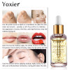 Yoxier Makeup Base Moisturizing Essence15ml Face 24k Gold Elixir Oil Control Professional Matte Serum Brand Foundation Primer