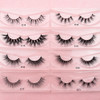 Visofree Mink Lashes 3D Mink Eyelashes 100% Cruelty free Lashes Handmade Reusable Natural Eyelashes Popular False Lashes Makeup 