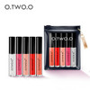 O.TWO.O 5PCS Lip Gloss Set Velvet Liquid Lipstick Professional Makeup Matte Lipstick Lip Kit Long Lasting Cosmetics Maquiagem