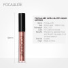 FOCALLURE Soft Matte Lip Cream Lip Gloss Chameleon Matte Lipstick Shimmer Glitter Lip Gloss 6ML Lipgloss Kit