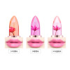 2016 Temperature Change Color Lip Balm 3 Color Waterproof Long-lasting Sweet Transparent Jelly Flower Pink Moisturizer Lipstick