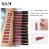  D.S.M Popular Sexy Matte Lip Gloss Waterproof Long-lasting Lips Tint Makeup Natural Color Lipgloss Makeup Liquid Lipstick