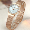 WWOOR 50m Waterproof Rose Gold Watch Women Quartz Watches Ladies Top Brand Luxury Female Wrist Watch Girl Clock Relogio Feminino