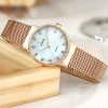 WWOOR 50m Waterproof Rose Gold Watch Women Quartz Watches Ladies Top Brand Luxury Female Wrist Watch Girl Clock Relogio Feminino