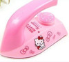  Upgraded Hello Kitty Mini Cartoon Cute Design Thermostat Electric Iron Thermostat Irons Mini Handheld Irons Pink Color Cheap