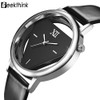 2017 GEEKTHINK Brand Unique Design Quartz Analog Hollow Style WristWatch Woman fashion ladies Casual watch Female Girls clock