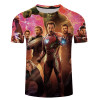 2018 Marvel Avengers 3 Infinity War 3d Compression Short Sleeve T Shirt Men New Fashion Summer Men T-Shirt Funny Fitness Shirt