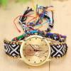  Vansvar Brand Handmade Braided Dreamcatcher Friendship Bracelet Watch Ladies Rope Watch Quarzt Watches relogio feminino 1468