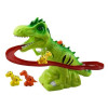 Children Electric Tracks Climb Stair Dinosaur Toys Glowing With Sound Kid Toy Animals Model  Interactive Toys