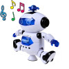 360 Rotating Space Dancing Robot Musical Walk Lighten Electronic Toy Christmas Birthday Best Gifs For Kids Toys Free shipping