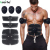 EMS abs Muscle Stimulator Body Slimming Massager Device Smart Fitness Abdominal Exerciser Training Weight Loss Health equipment