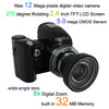 Digital Camera Compact Photo Camera 16MP 720P HD Video Fixed focus Optical Zoom 2.4" Screen