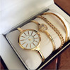 Women Rhinestone Watch  Luxury brand set Crystal Ceramic Watches steel Quartz Wristwatches Lady Dress Watch relogio feminino