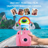 Waterproof Digital Mini9C Plastic Instant Printing Snapshot Shooting Photo Camera Camcorder Backpack for Photographer Photo Bag