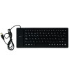 Spanish Language 84 Key Wired Folding Soft Flexible Silicone Keyboard for ASUS Lenovo Acer Gateway HP PC Laptop Desktop Computer