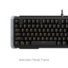 Ergonomic Anti-ghosting 104 Keys Gaming Mechanical Keyboard with USB Wired LED Backlight for Mac Desktop PC Gamer Black or Whit